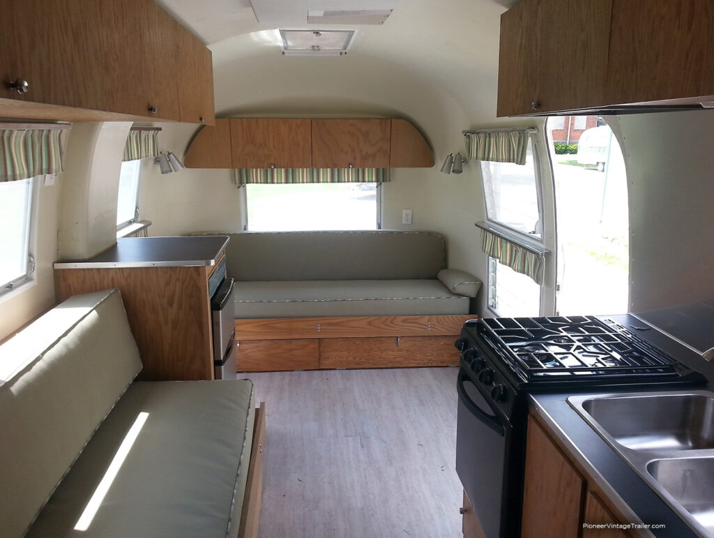 1964 Airstream Safari updated interior