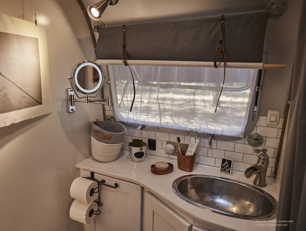 Airstream bathroom makeover ideas