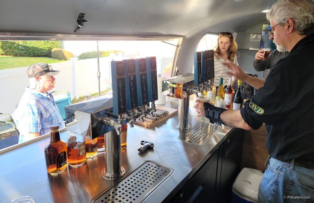 Long Island Airstream Beer and Burger Bar Experience