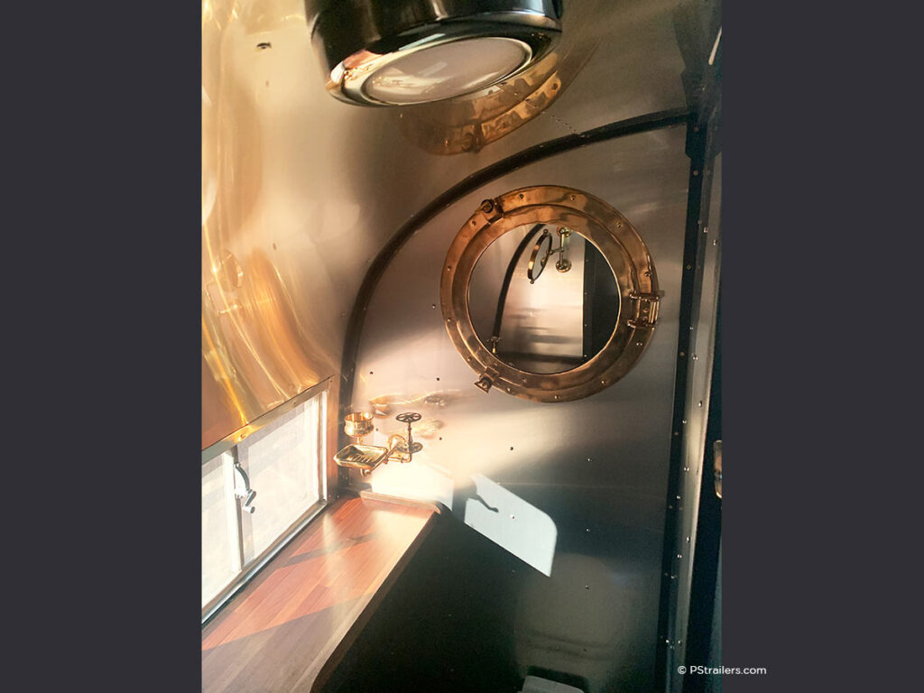 1957 Airstream Sovereign w/Steampunk bath