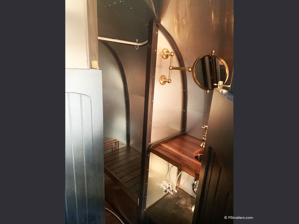 1957 Airstream Sovereign w/Steampunk bath